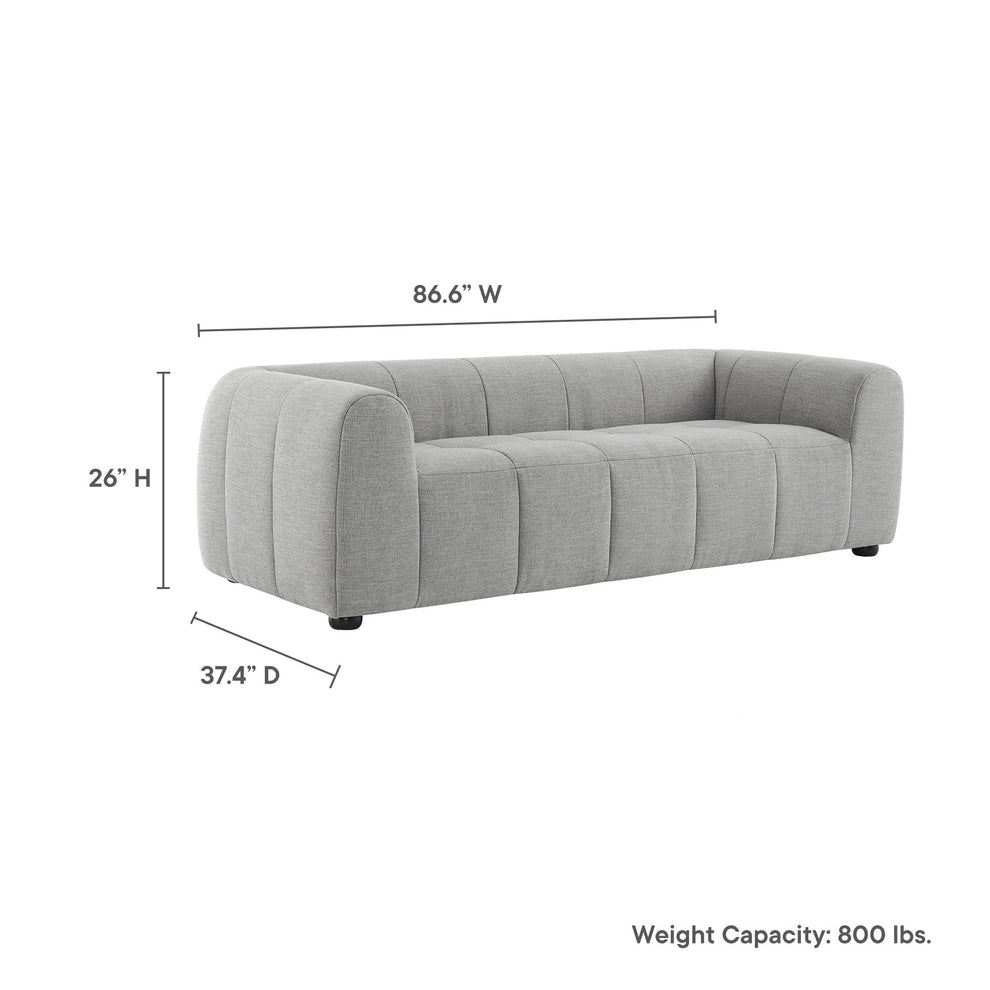 Liana Upholstered Fabric Sofa by Modway | Sofas | Modishstore - 27