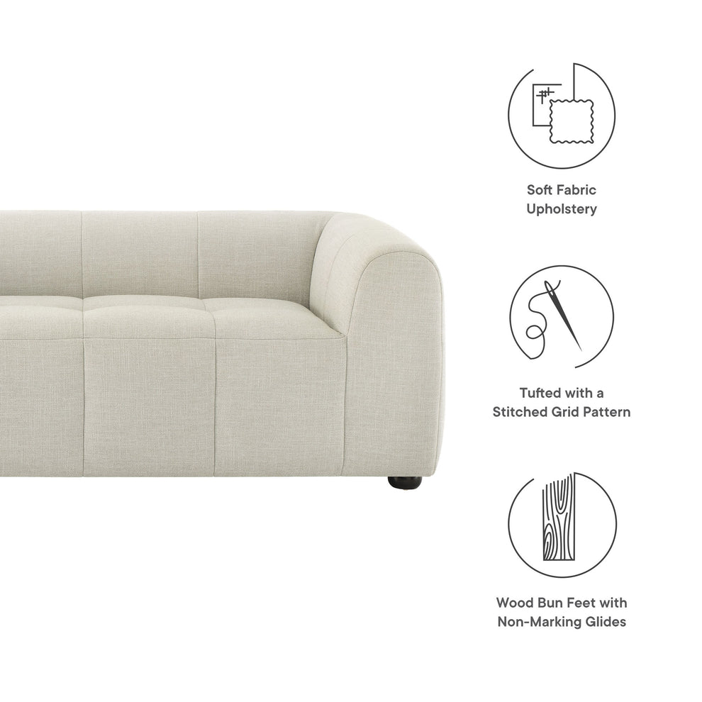 Liana Upholstered Fabric Loveseat by Modway | Loveseats | Modishstore - 8