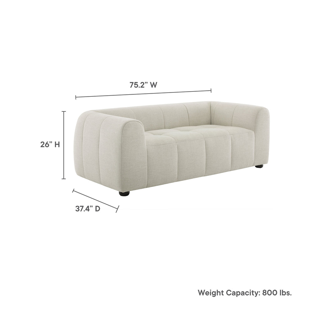 Liana Upholstered Fabric Loveseat by Modway | Loveseats | Modishstore - 9