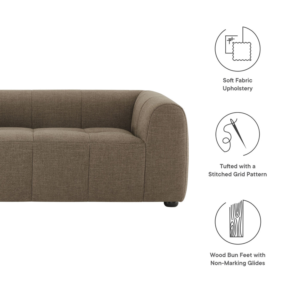 Liana Upholstered Fabric Loveseat by Modway | Loveseats | Modishstore - 17