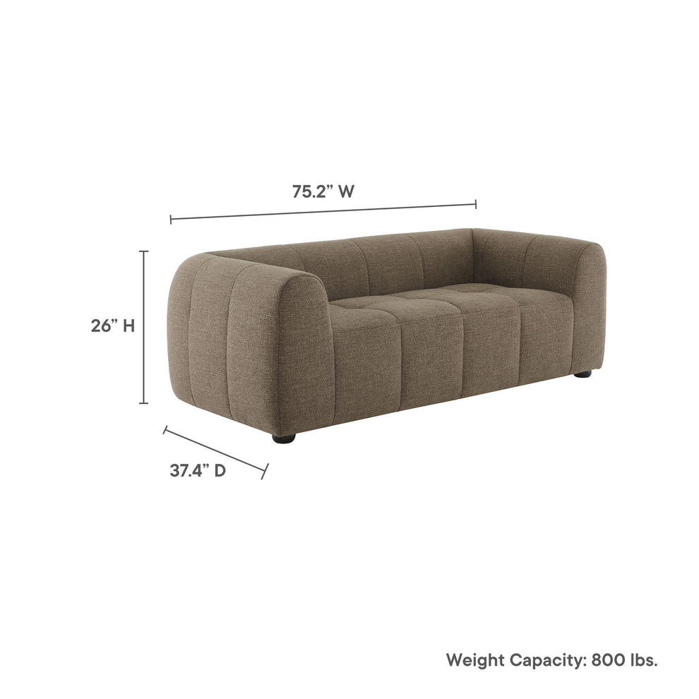 Liana Upholstered Fabric Loveseat by Modway | Loveseats | Modishstore - 18