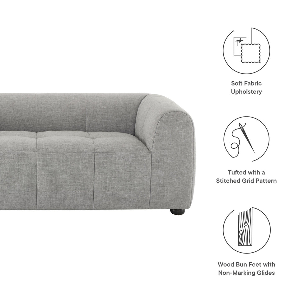 Liana Upholstered Fabric Loveseat by Modway | Loveseats | Modishstore - 26
