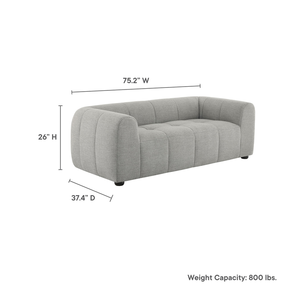 Liana Upholstered Fabric Loveseat by Modway | Loveseats | Modishstore - 27