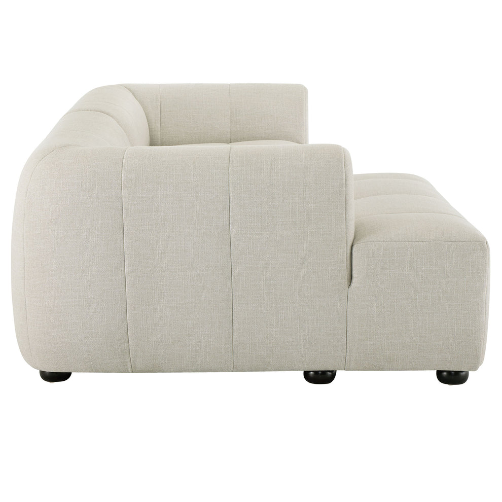 Liana Left-Facing Upholstered Fabric Modular Sofa with Chaise by Modway | Sofas | Modishstore - 3