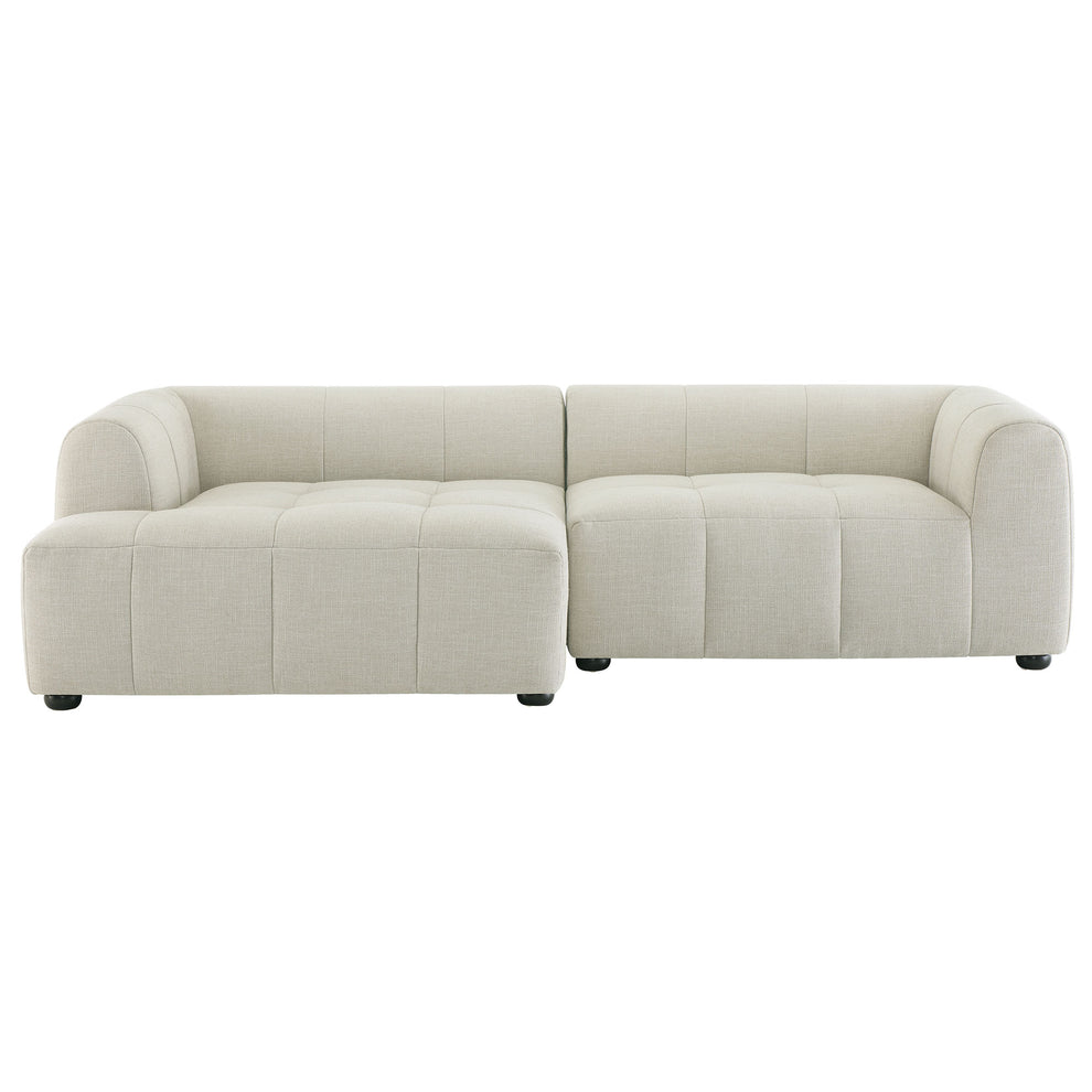 Liana Left-Facing Upholstered Fabric Modular Sofa with Chaise by Modway | Sofas | Modishstore - 5