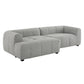 Liana Left-Facing Upholstered Fabric Modular Sofa with Chaise by Modway | Sofas | Modishstore - 17