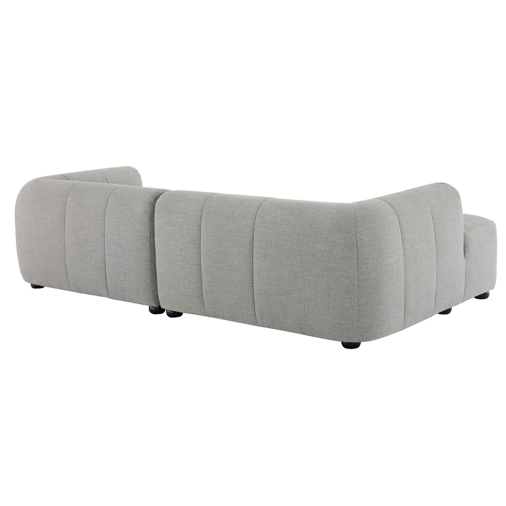 Liana Left-Facing Upholstered Fabric Modular Sofa with Chaise by Modway | Sofas | Modishstore - 19