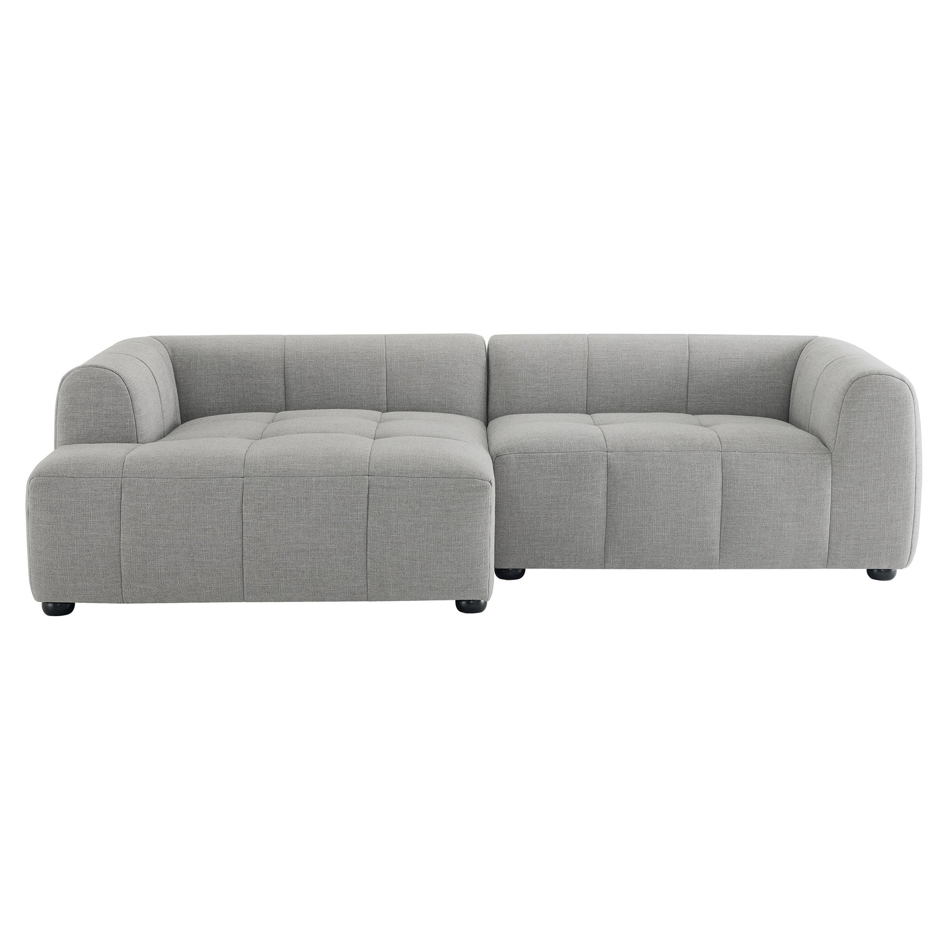 Liana Left-Facing Upholstered Fabric Modular Sofa with Chaise by Modway | Sofas | Modishstore - 20