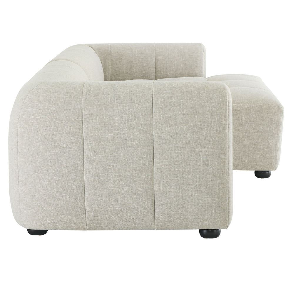 Liana Right-Facing Upholstered Fabric Modular Sofa with Chaise by Modway | Sofas | Modishstore - 3