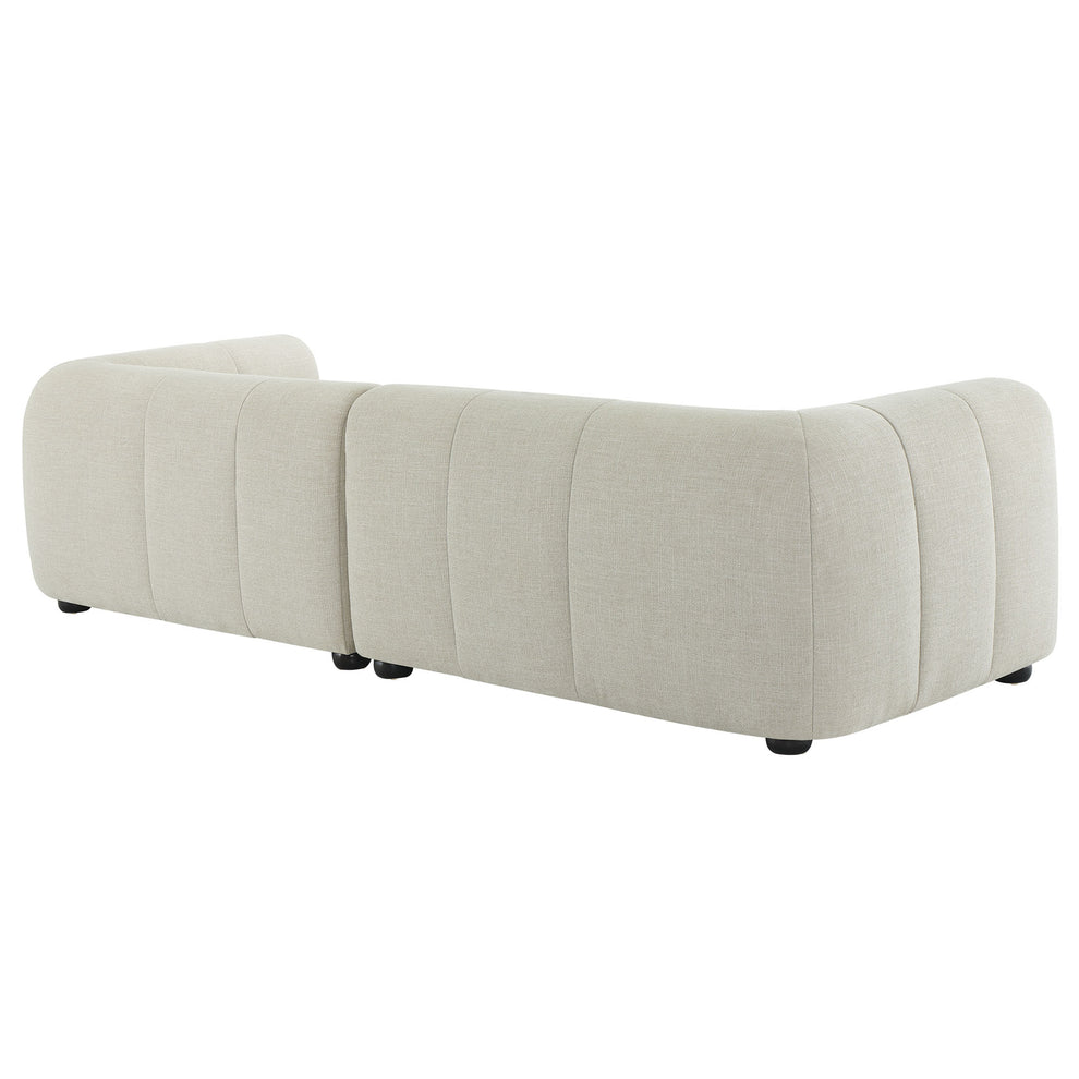 Liana Right-Facing Upholstered Fabric Modular Sofa with Chaise by Modway | Sofas | Modishstore - 4