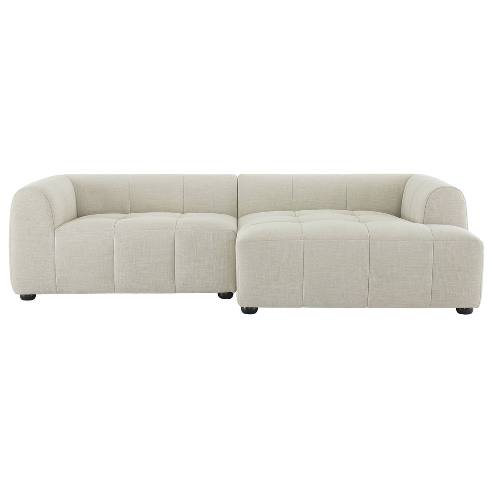 Liana Right-Facing Upholstered Fabric Modular Sofa with Chaise by Modway | Sofas | Modishstore - 5