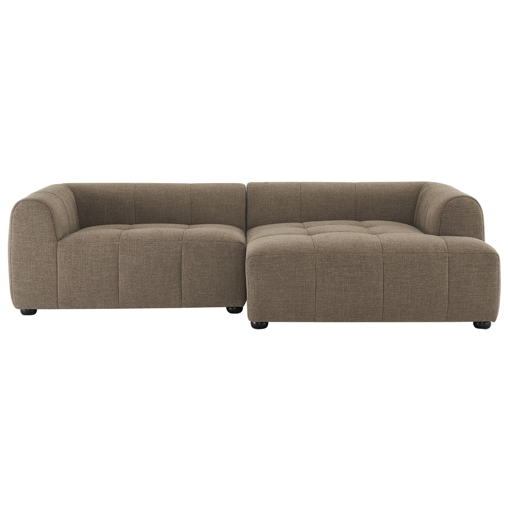 Liana Right-Facing Upholstered Fabric Modular Sofa with Chaise by Modway | Sofas | Modishstore - 12