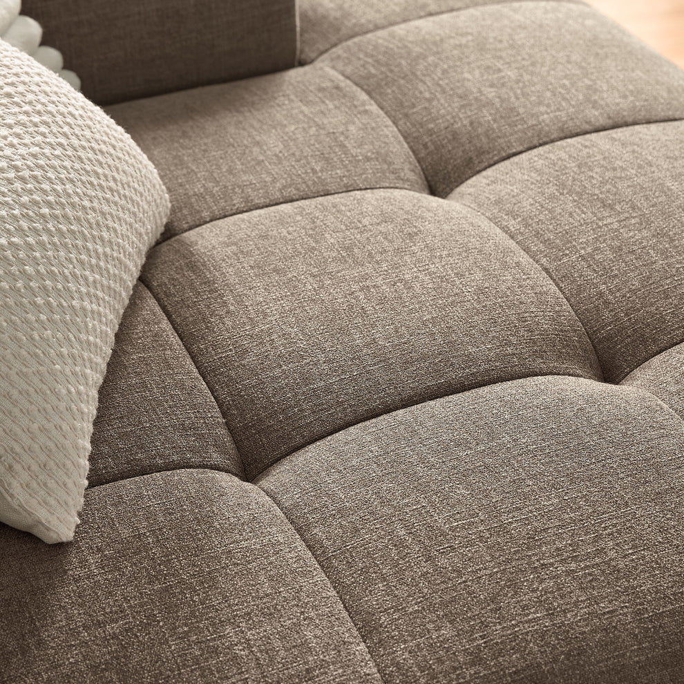 Liana Right-Facing Upholstered Fabric Modular Sofa with Chaise by Modway | Sofas | Modishstore - 13
