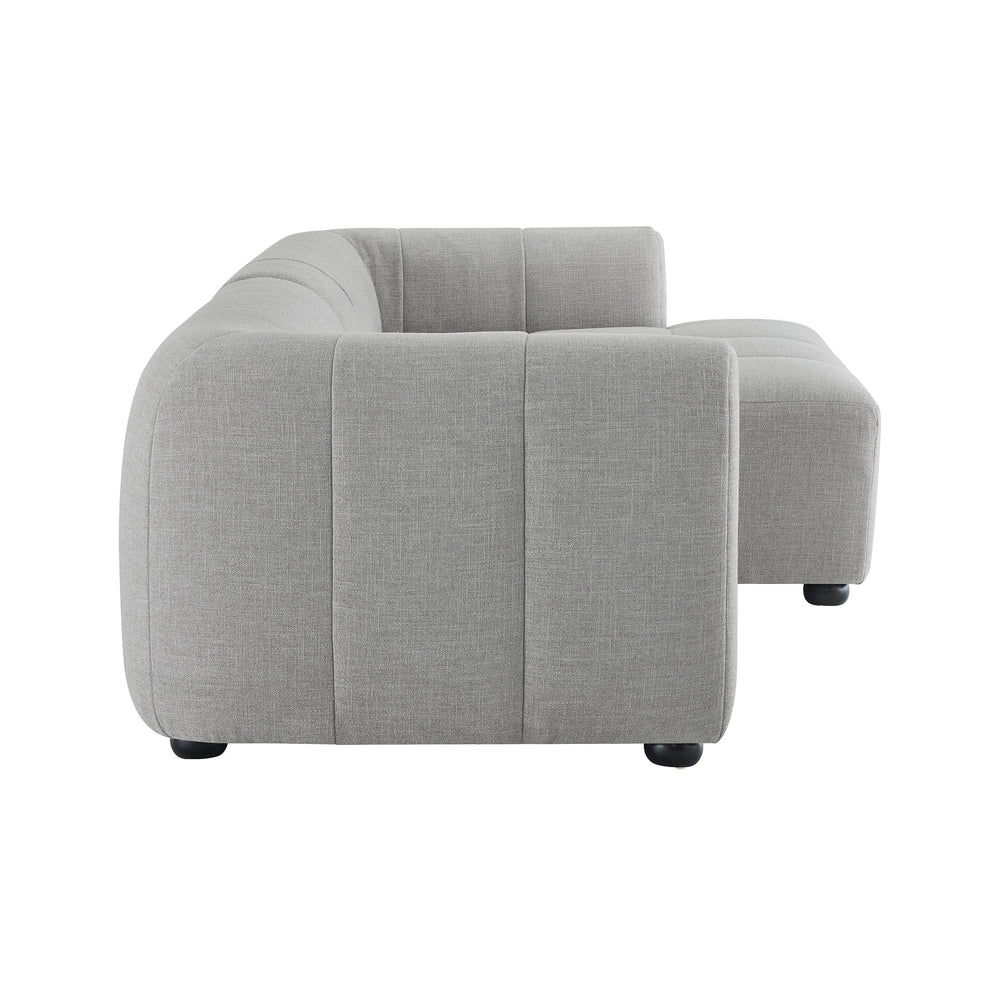 Liana Right-Facing Upholstered Fabric Modular Sofa with Chaise by Modway | Sofas | Modishstore - 18