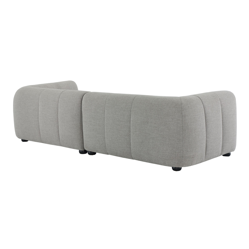 Liana Right-Facing Upholstered Fabric Modular Sofa with Chaise by Modway | Sofas | Modishstore - 19