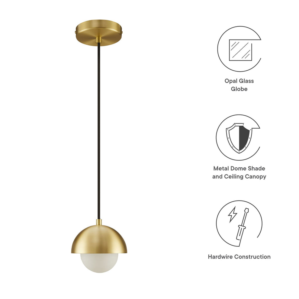 Eclipse Globe Pendant Light by Modway | Ceiling Lamps | Modishstore - 18