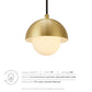 Eclipse Globe Pendant Light by Modway | Ceiling Lamps | Modishstore - 19