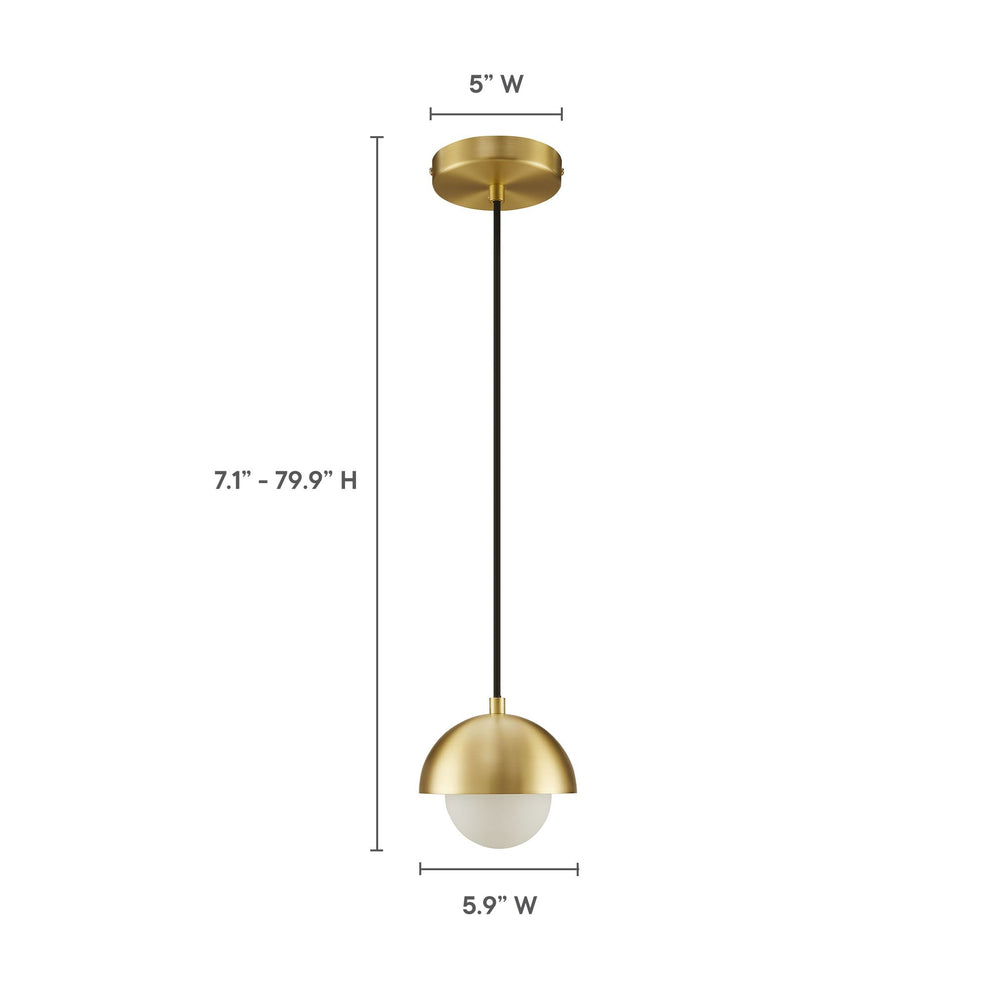 Eclipse Globe Pendant Light by Modway | Ceiling Lamps | Modishstore - 20