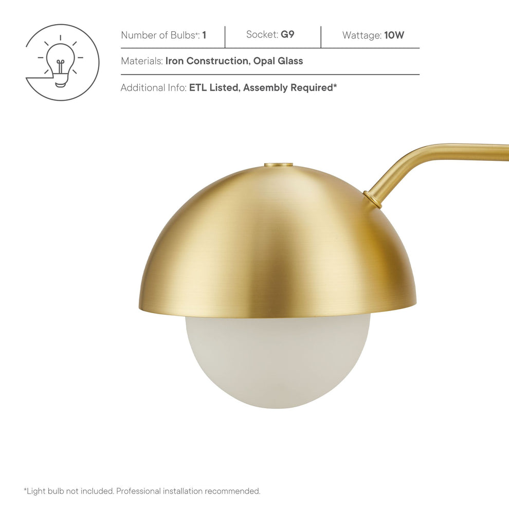 Eclipse Globe Wall Sconce by Modway | Ceiling Lamps | Modishstore - 17