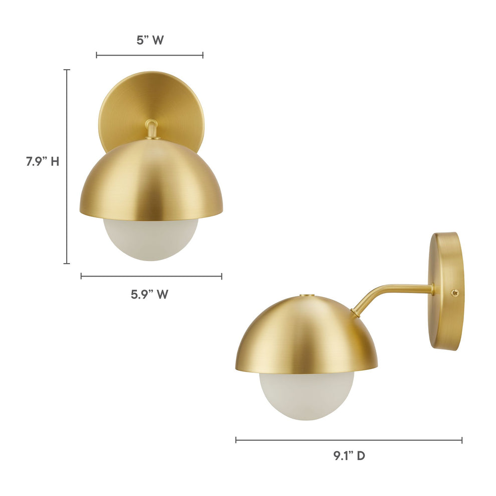 Eclipse Globe Wall Sconce by Modway | Ceiling Lamps | Modishstore - 18