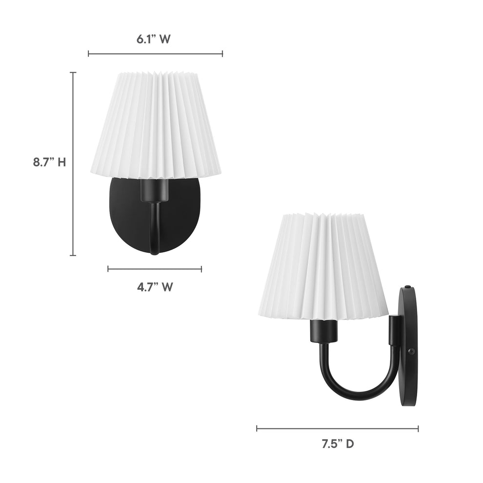 Wave Wall Sconce by Modway | Ceiling Lamps | Modishstore - 8