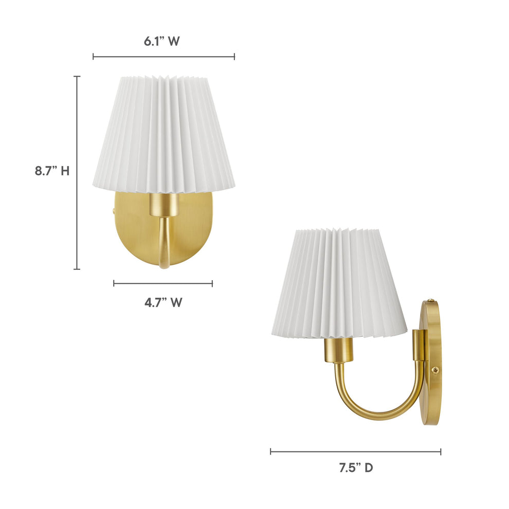 Wave Wall Sconce by Modway | Ceiling Lamps | Modishstore - 18