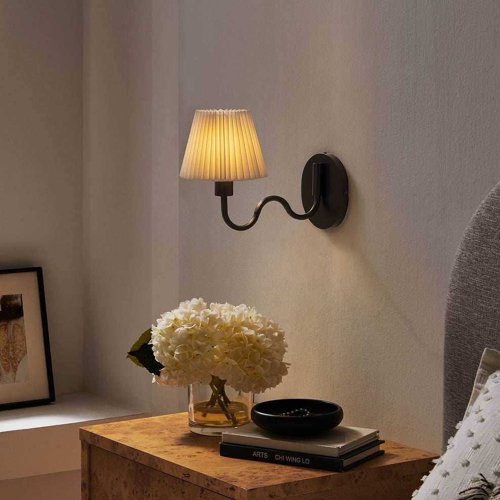 Wave Squiggle Arm Wall Sconce by Modway | Ceiling Lamps | Modishstore - 1