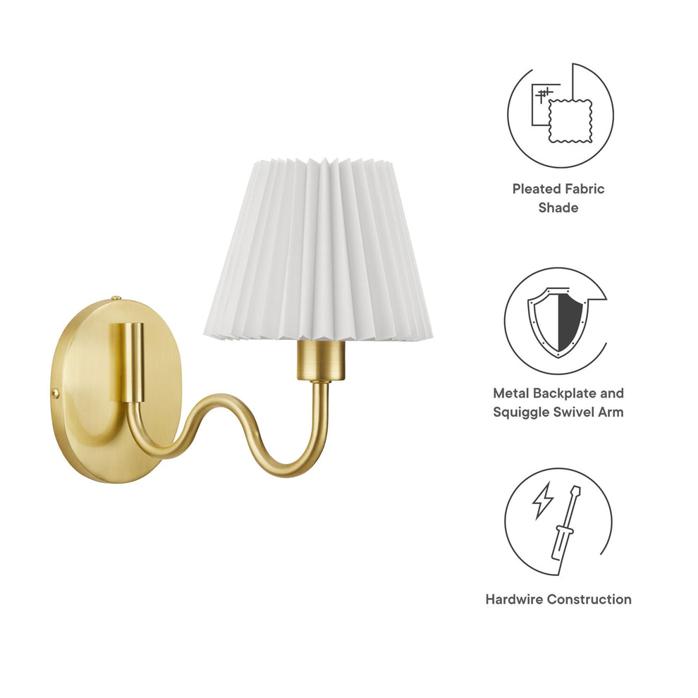 Wave Squiggle Arm Wall Sconce by Modway | Ceiling Lamps | Modishstore - 21