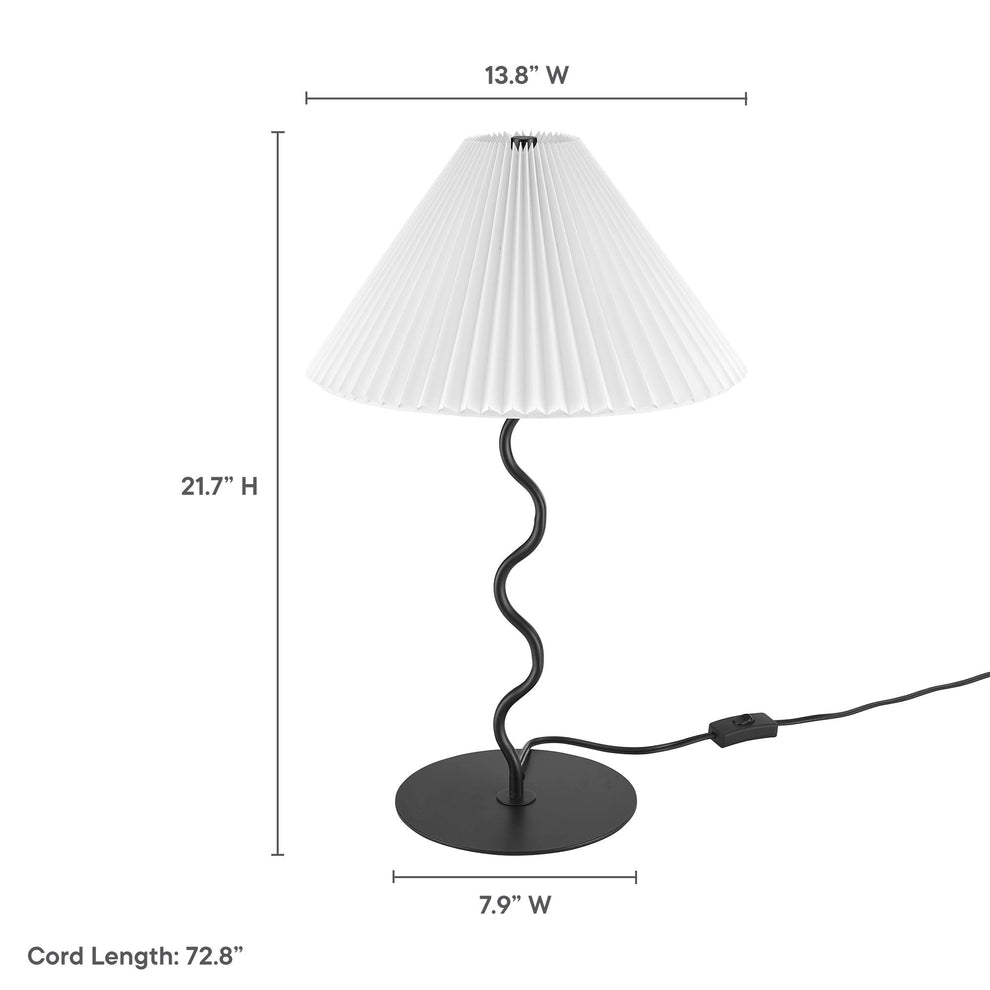 Wave Squiggle Table Lamp by Modway | Table Lamps | Modishstore - 9