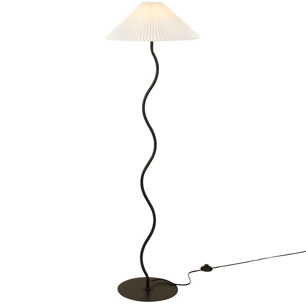Wave Squiggle Floor Lamp by Modway | Table Lamps | Modishstore - 3
