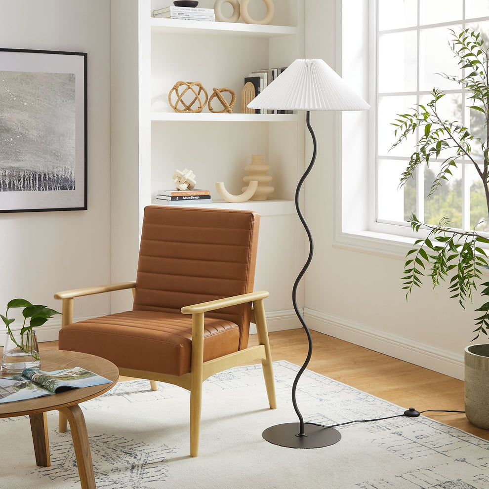 Wave Squiggle Floor Lamp by Modway | Table Lamps | Modishstore - 6