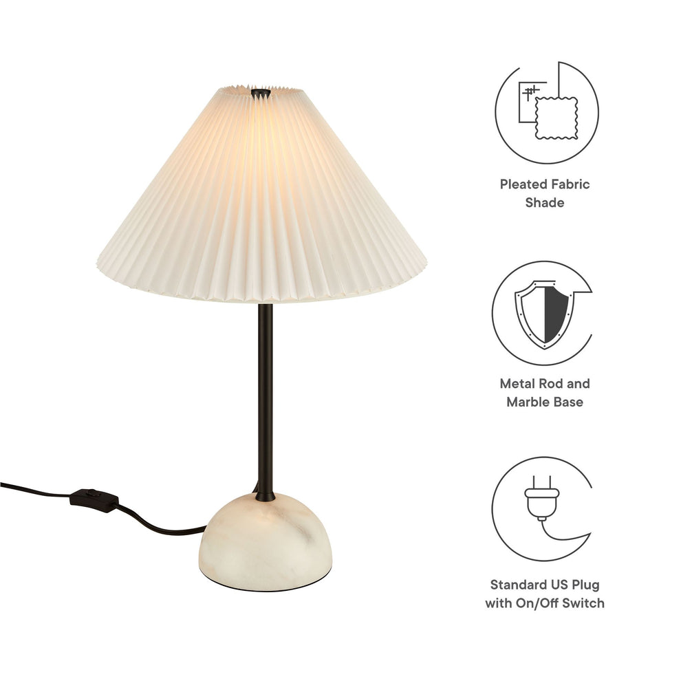 Illusion Marble Dome Table Lamp by Modway | Table Lamps | Modishstore - 8