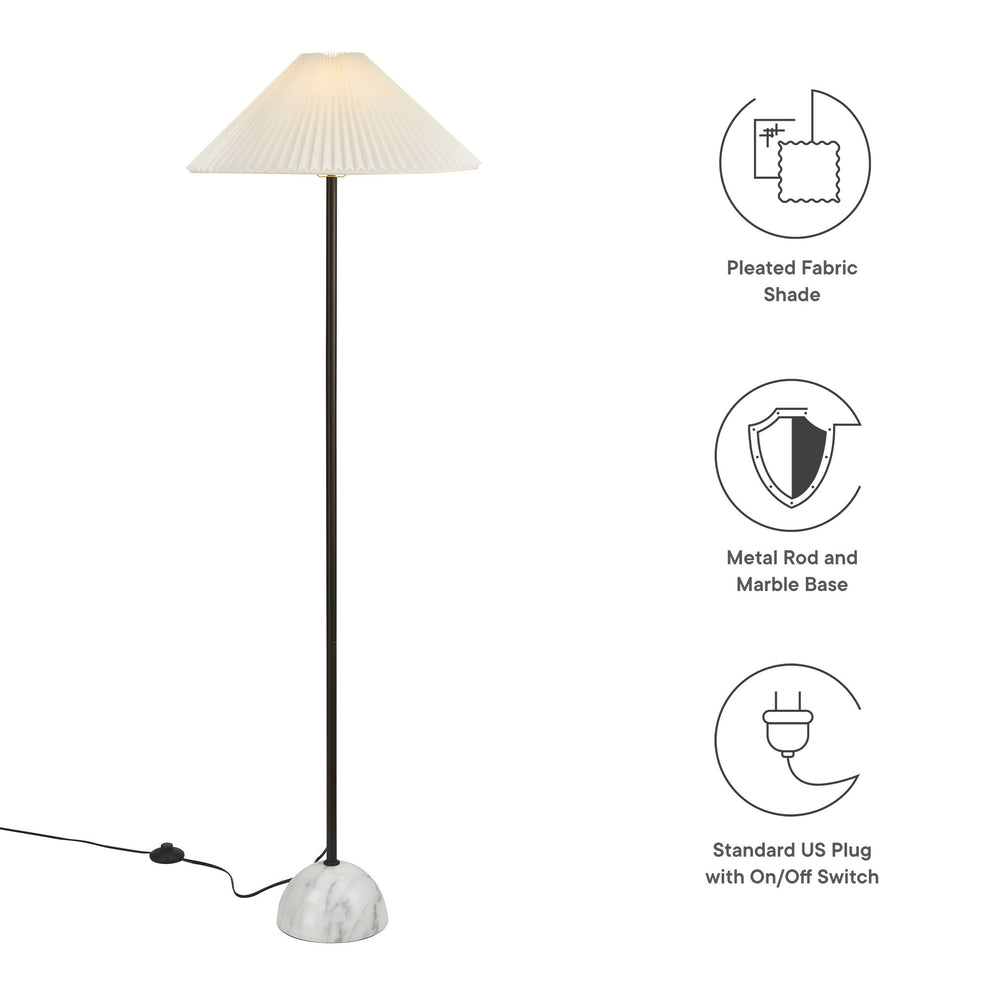 Illusion Marble Dome Floor Lamp by Modway | Table Lamps | Modishstore - 8