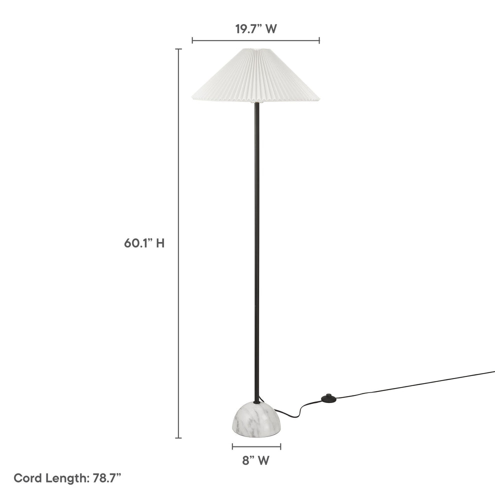 Illusion Marble Dome Floor Lamp by Modway | Table Lamps | Modishstore - 10