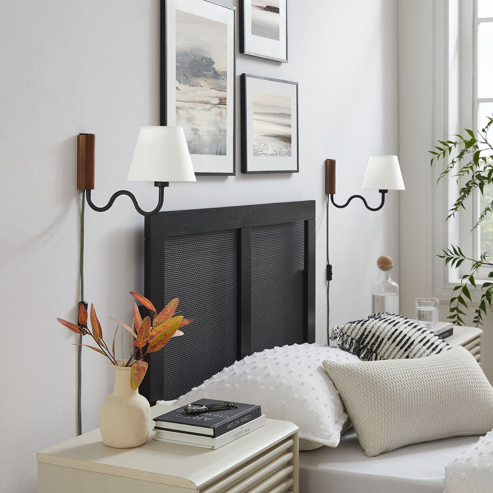 Sunlit Squiggle Arm Wall Sconce by Modway | Ceiling Lamps | Modishstore - 18