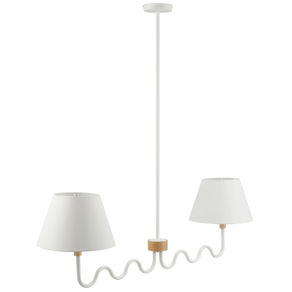 Sunlit Squiggle 2-Arm Pendant Light by Modway | Ceiling Lamps | Modishstore - 2