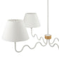 Sunlit Squiggle 4-Arm Pendant Light by Modway | Ceiling Lamps | Modishstore - 4
