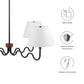 Sunlit Squiggle 4-Arm Pendant Light by Modway | Ceiling Lamps | Modishstore - 16