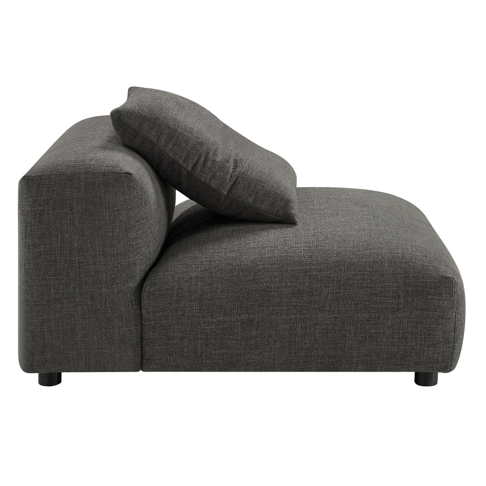 Solace Modular Upholstered Fabric Armless Chair by Modway | Accent Chairs | Modishstore - 3