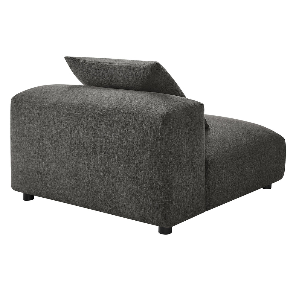 Solace Modular Upholstered Fabric Armless Chair by Modway | Accent Chairs | Modishstore - 4