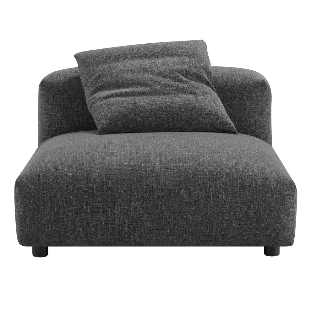 Solace Modular Upholstered Fabric Armless Chair by Modway | Accent Chairs | Modishstore - 5