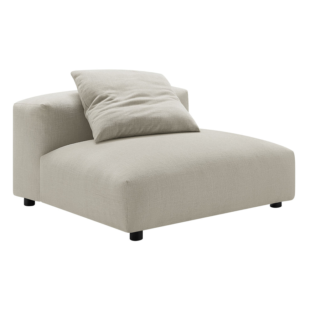 Solace Modular Upholstered Fabric Armless Chair by Modway | Accent Chairs | Modishstore - 10