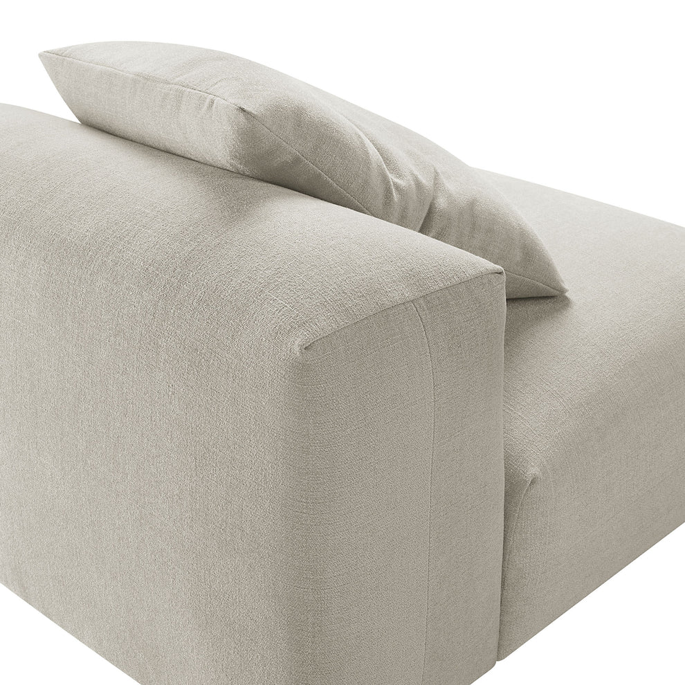 Solace Modular Upholstered Fabric Armless Chair by Modway | Accent Chairs | Modishstore - 14