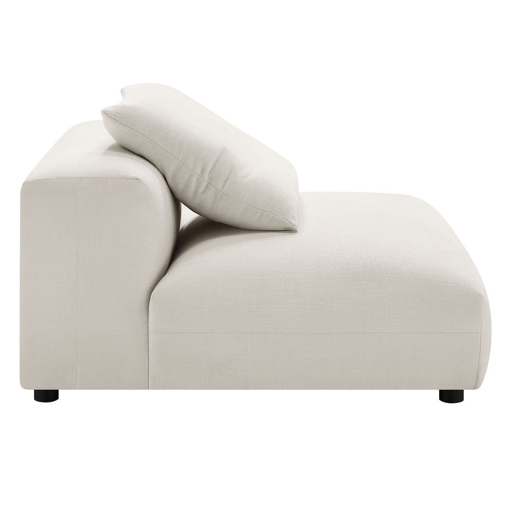 Solace Modular Upholstered Fabric Armless Chair by Modway | Accent Chairs | Modishstore - 20