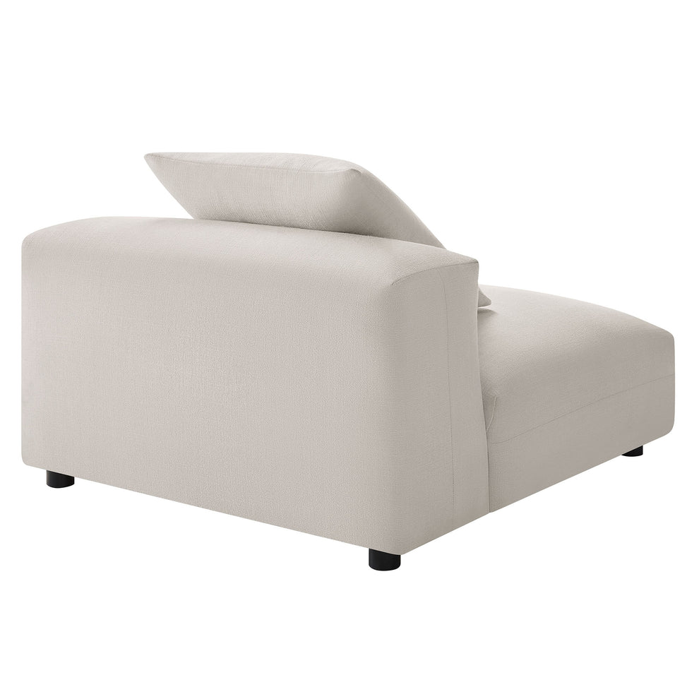 Solace Modular Upholstered Fabric Armless Chair by Modway | Accent Chairs | Modishstore - 21