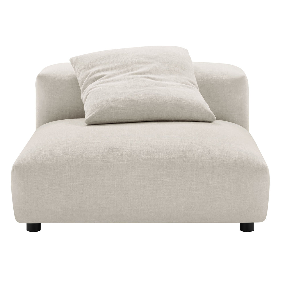 Solace Modular Upholstered Fabric Armless Chair by Modway | Accent Chairs | Modishstore - 22