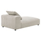 Solace Modular Corduroy Upholstered Armless Chaise Lounge by Modway | Accent Chairs | Modishstore - 4