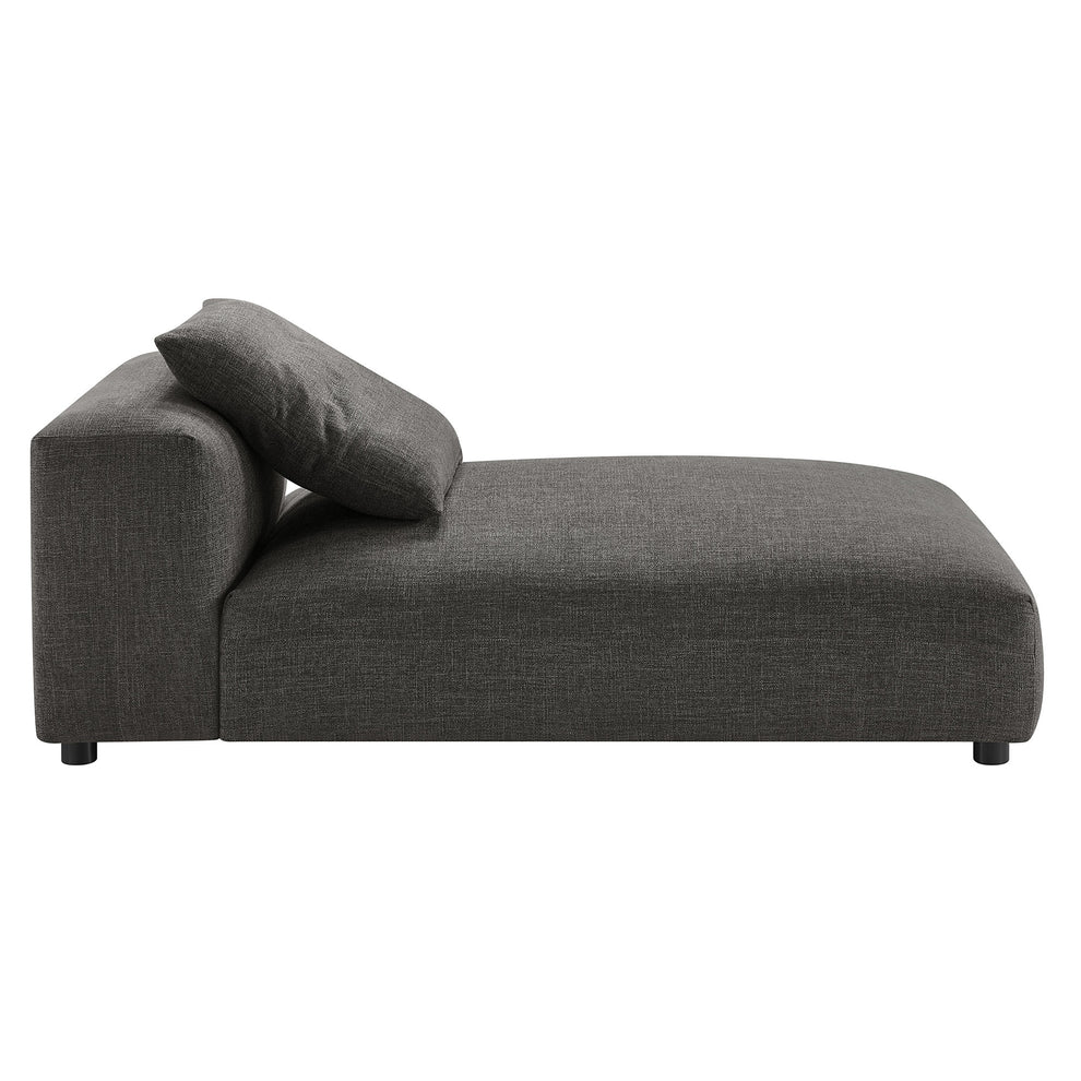 Solace Modular Upholstered Fabric Armless Chaise Lounge by Modway | Accent Chairs | Modishstore - 3