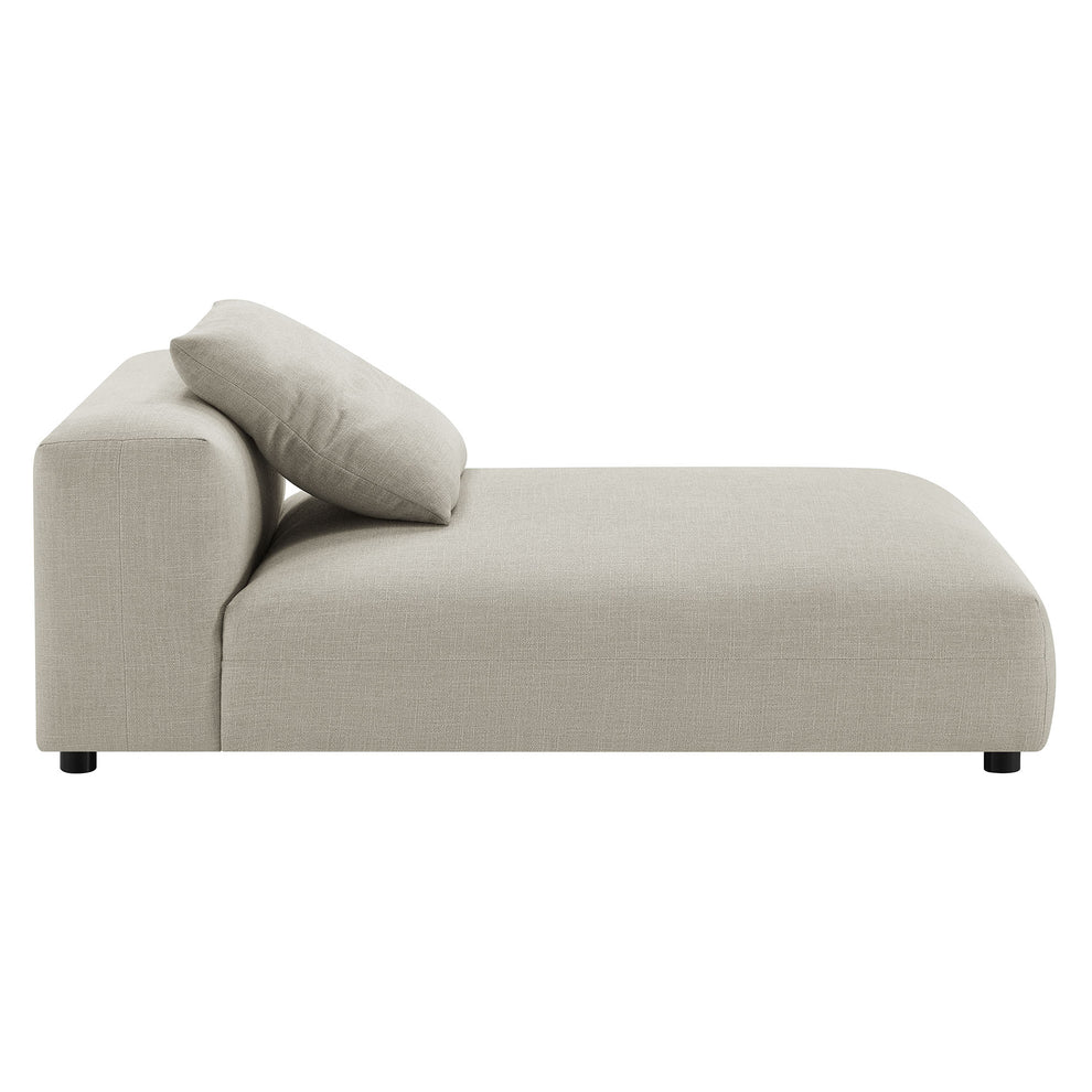 Solace Modular Upholstered Fabric Armless Chaise Lounge by Modway | Accent Chairs | Modishstore - 11