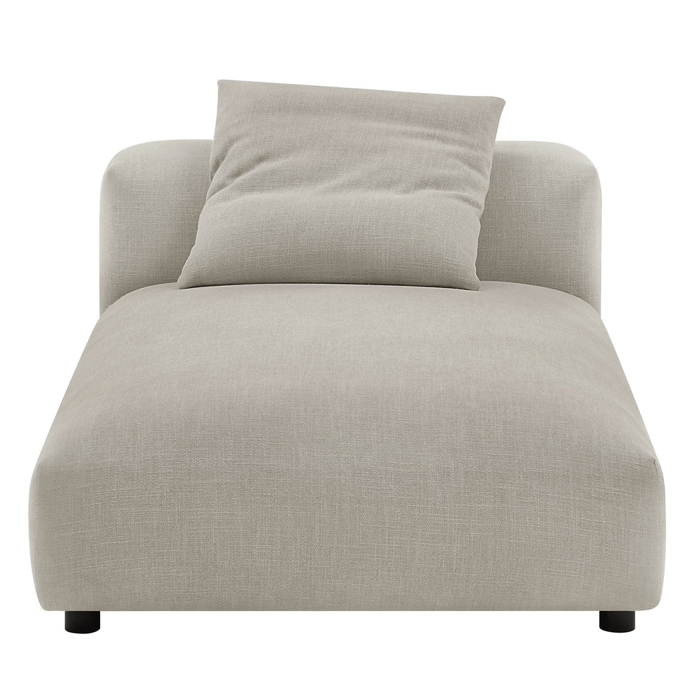 Solace Modular Upholstered Fabric Armless Chaise Lounge by Modway | Accent Chairs | Modishstore - 13